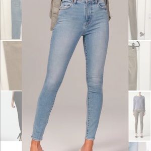 Abercrombie Simone High Rise Jean Legging